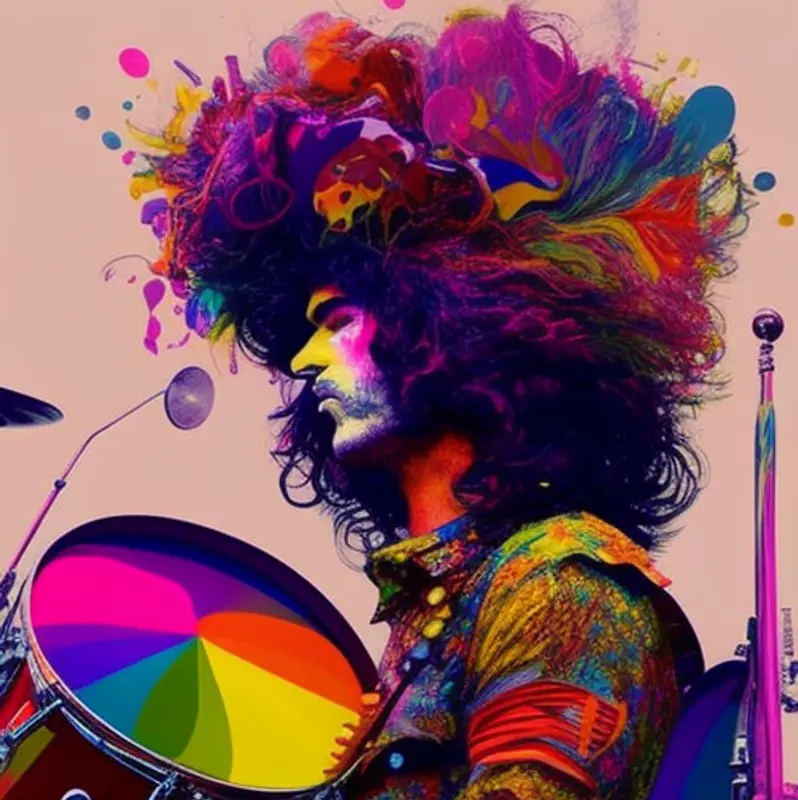 The Colorful Drummer