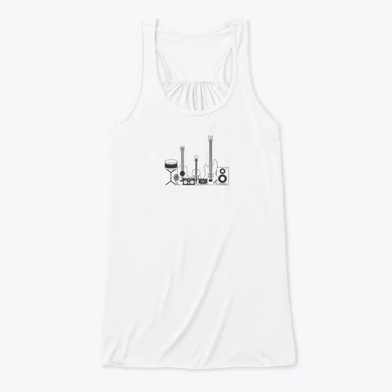 Woman's Instruments Flowy Tank Top