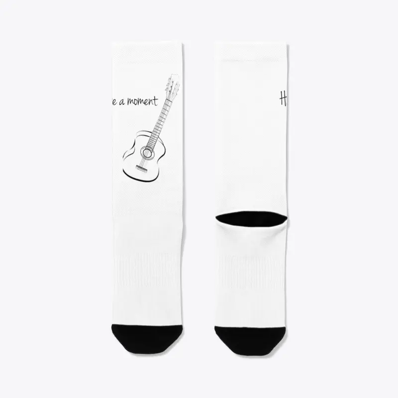 Have a moment crew socks