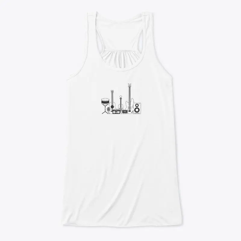 Woman's Instruments Flowy Tank Top